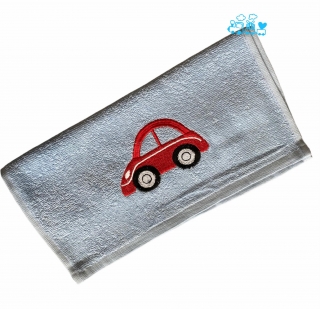 PRAKTIK detský uteráčik - Modrý - AUTO